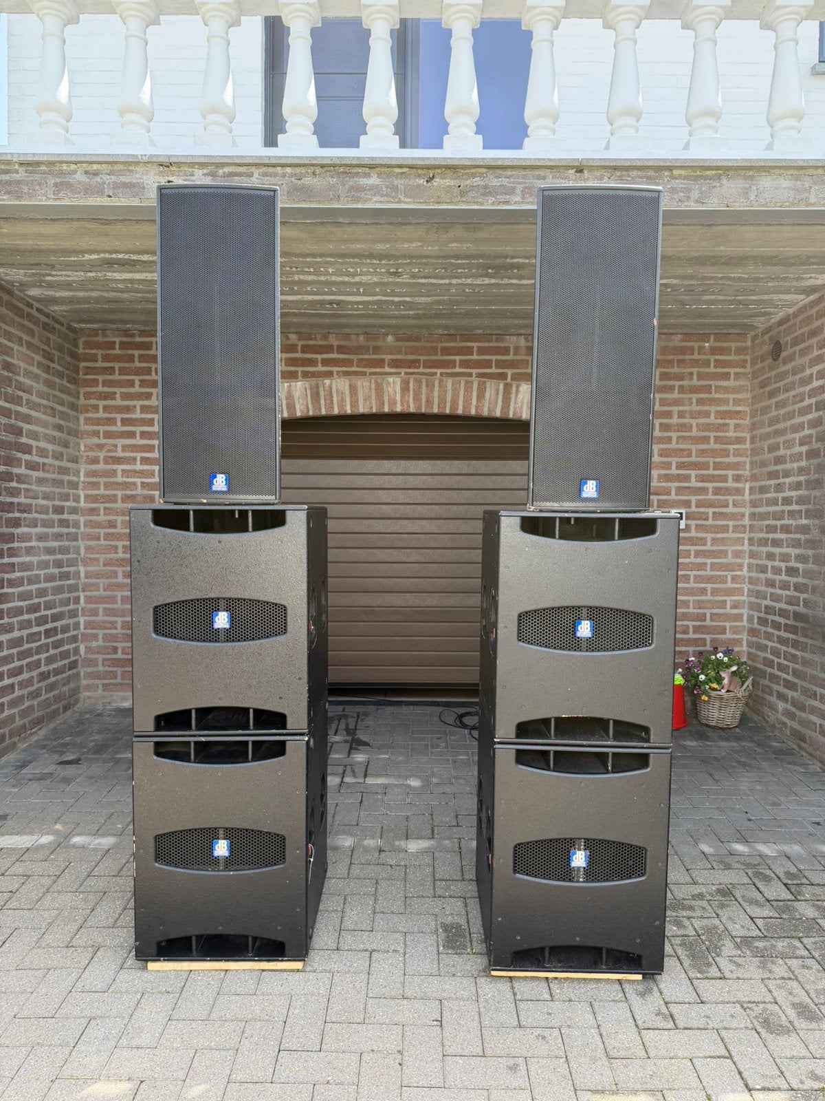 dB Technologies Flexsys Concert System, TV, Hi-fi & Vidéo, Enceintes, Enlèvement, Comme neuf
