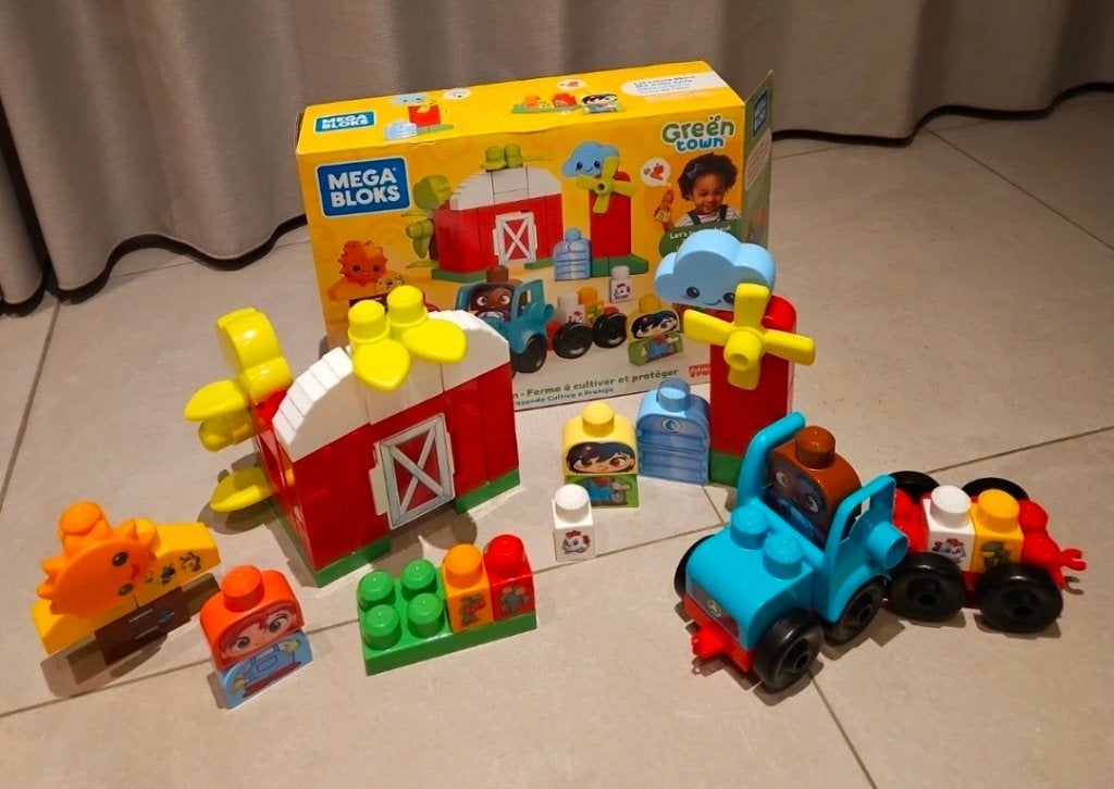 Mega Bloks Grow and Protect Farm, Ophalen, Zo goed als nieuw, Megabloks