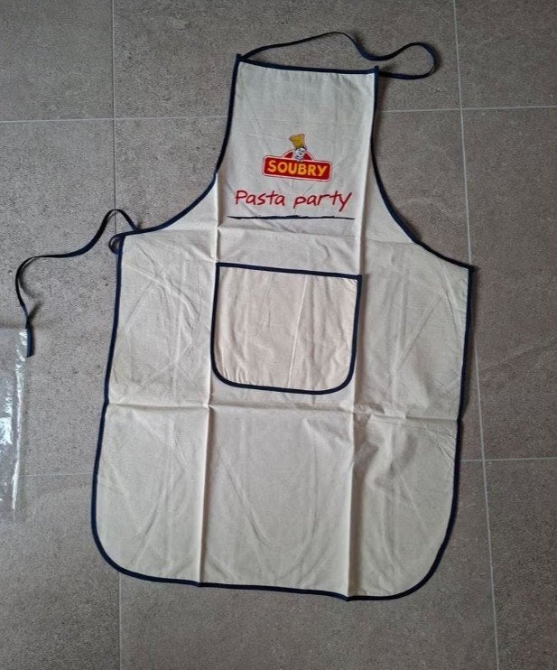 Nog nieuw: keukenschort van Soubry - 'Pasta Party', Ophalen of Verzenden, Nieuw