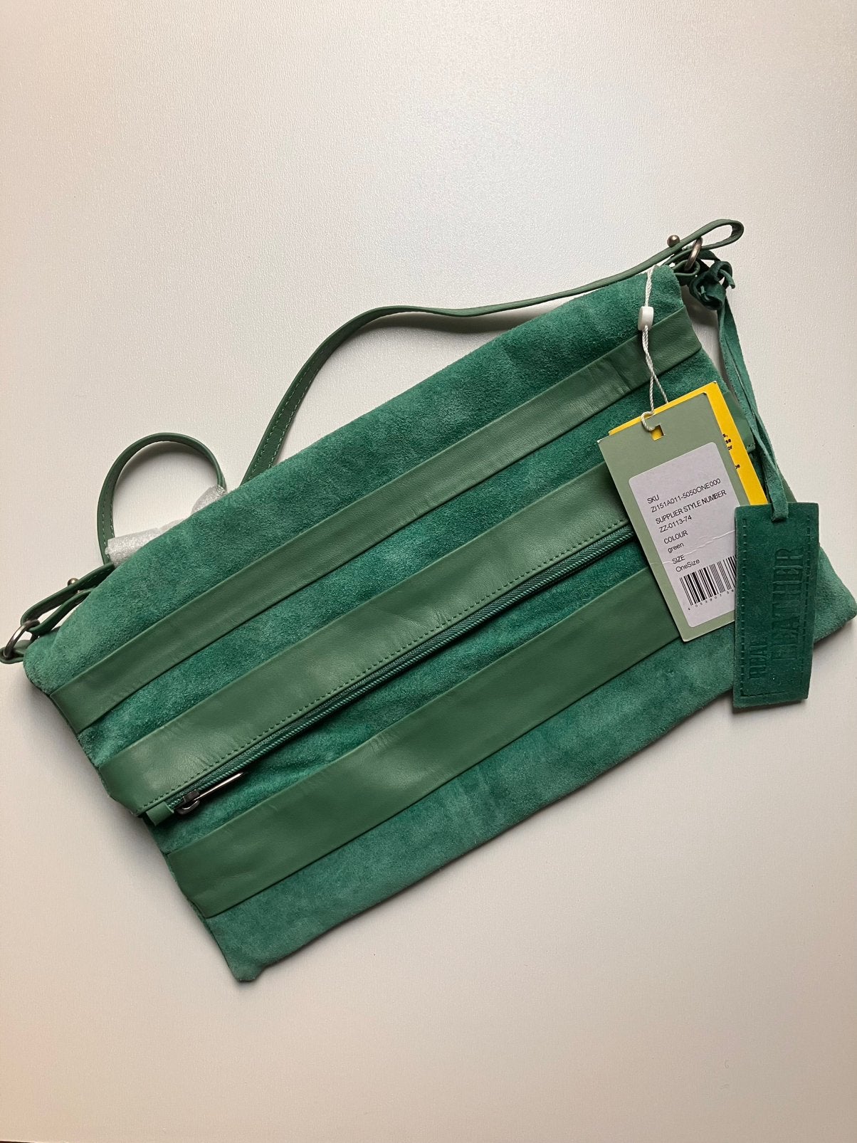 Clutch Zign, Handtassen en Accessoires, Ophalen, Nieuw, Groen, Schoudertasje