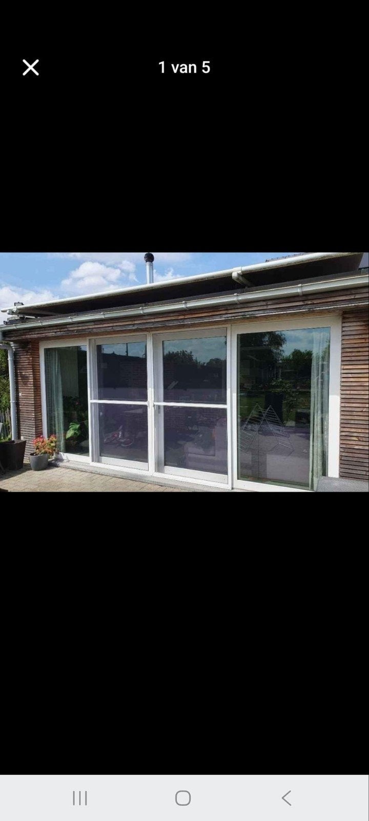 Auvent de véranda Climavelum 600, Écran, Enlèvement, 450 cm ou plus, Électrique