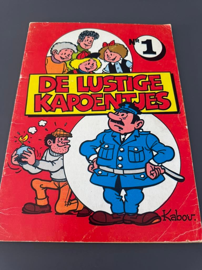 De lustige kapoentjes Marc Sleen 1950 (1ste druk), Gelezen, Marc Sleen, Ophalen of Verzenden, Meerdere stripboeken