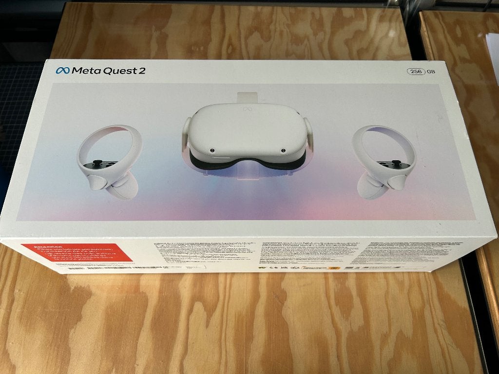 Meta Quest 2 256GB met case, Enlèvement ou Envoi, Comme neuf, Lunettes VR, Autres plateformes