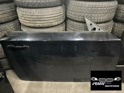 Deur Bmw 1-Serie E81 zwart schwarz, -, Utilisé, Porte, -