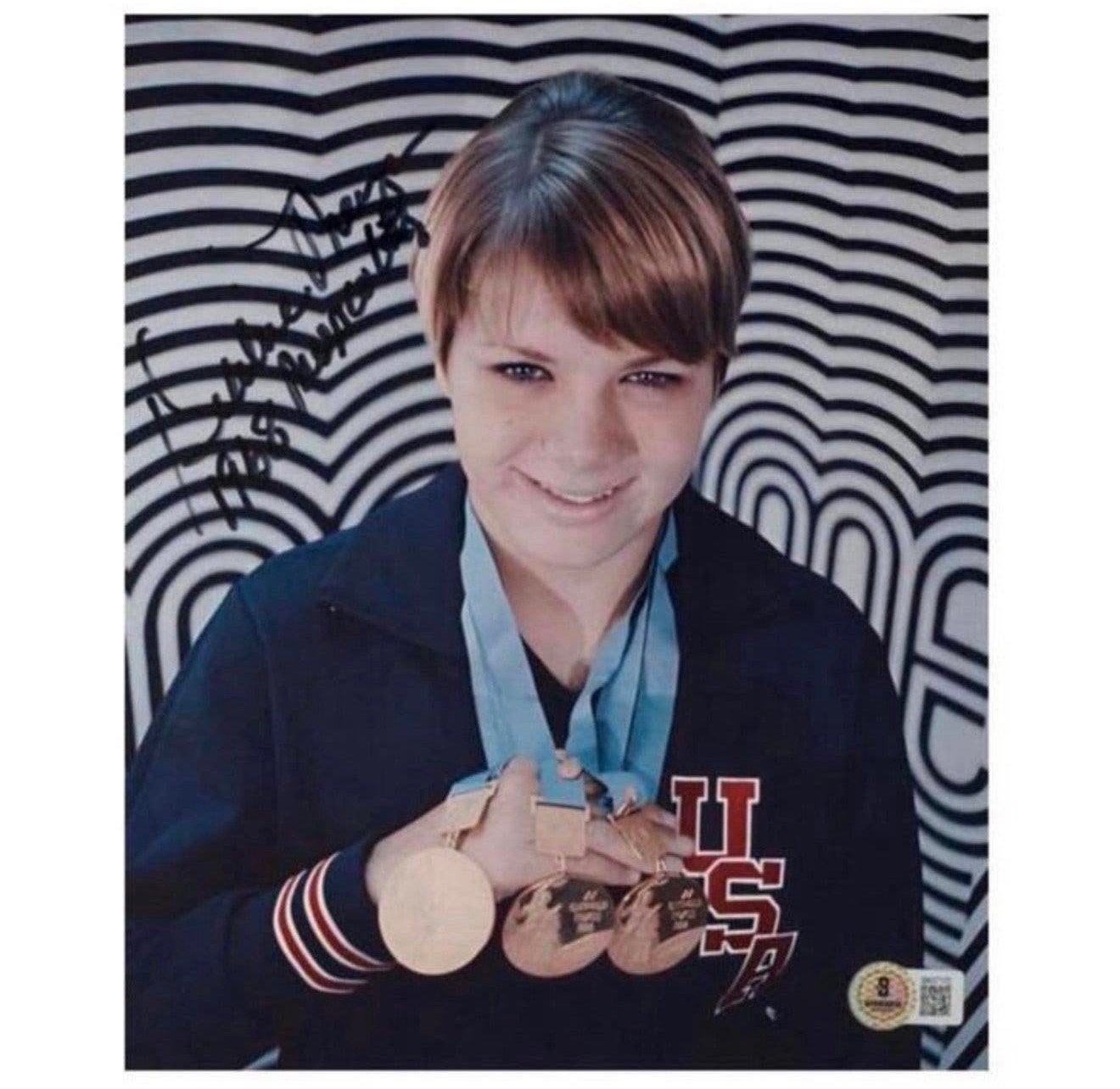 Debbie Meyer nageuse des Jeux olympiques et signature du COA, Enlèvement ou Envoi, Neuf, Photo ou Carte, Signé