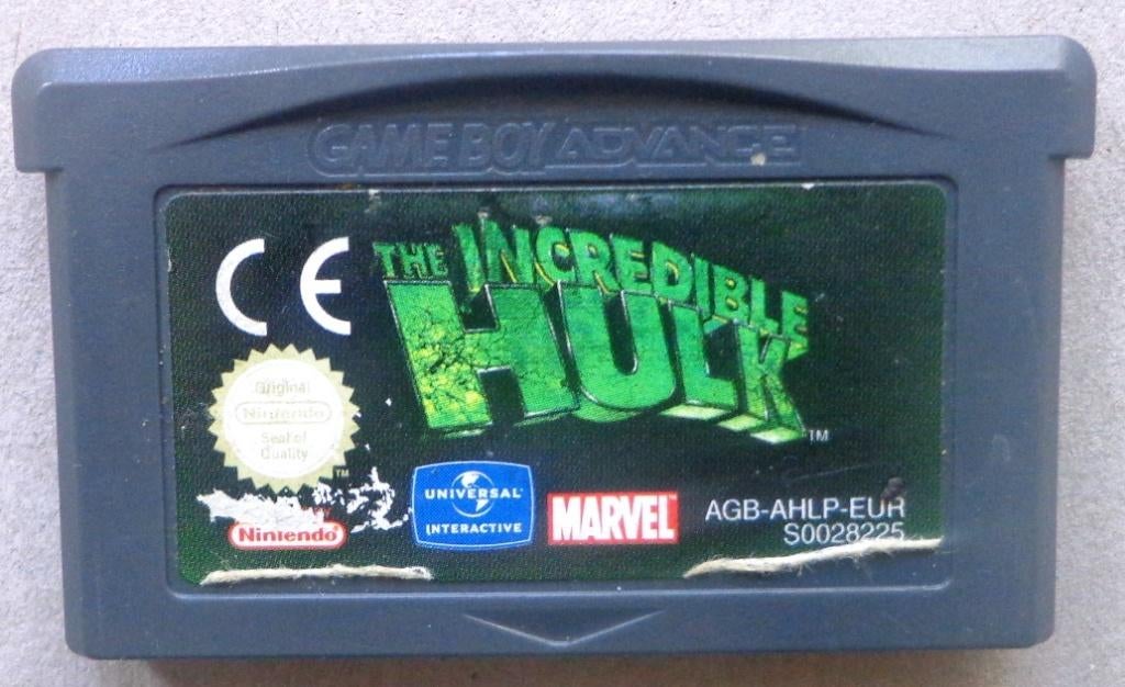 The Incredible Hulk voor de Gameboy Advance, Enlèvement ou Envoi, Utilisé