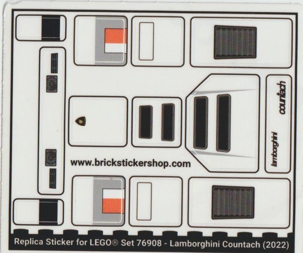 lego stickers, Lego, Overige typen, Nieuw, Ophalen of Verzenden