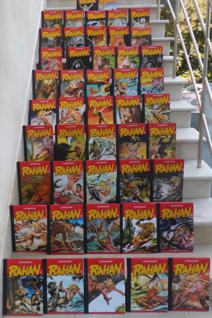 Collection complète RAHAN tome 1 à 47 excellent état, Enlèvement
