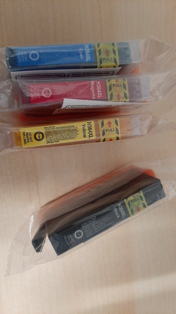 Inktpatronen HP364 XL kleur + HP364 zwart XL, Computers en Software, Printerbenodigdheden, Ophalen of Verzenden, Nieuw, Cartridge