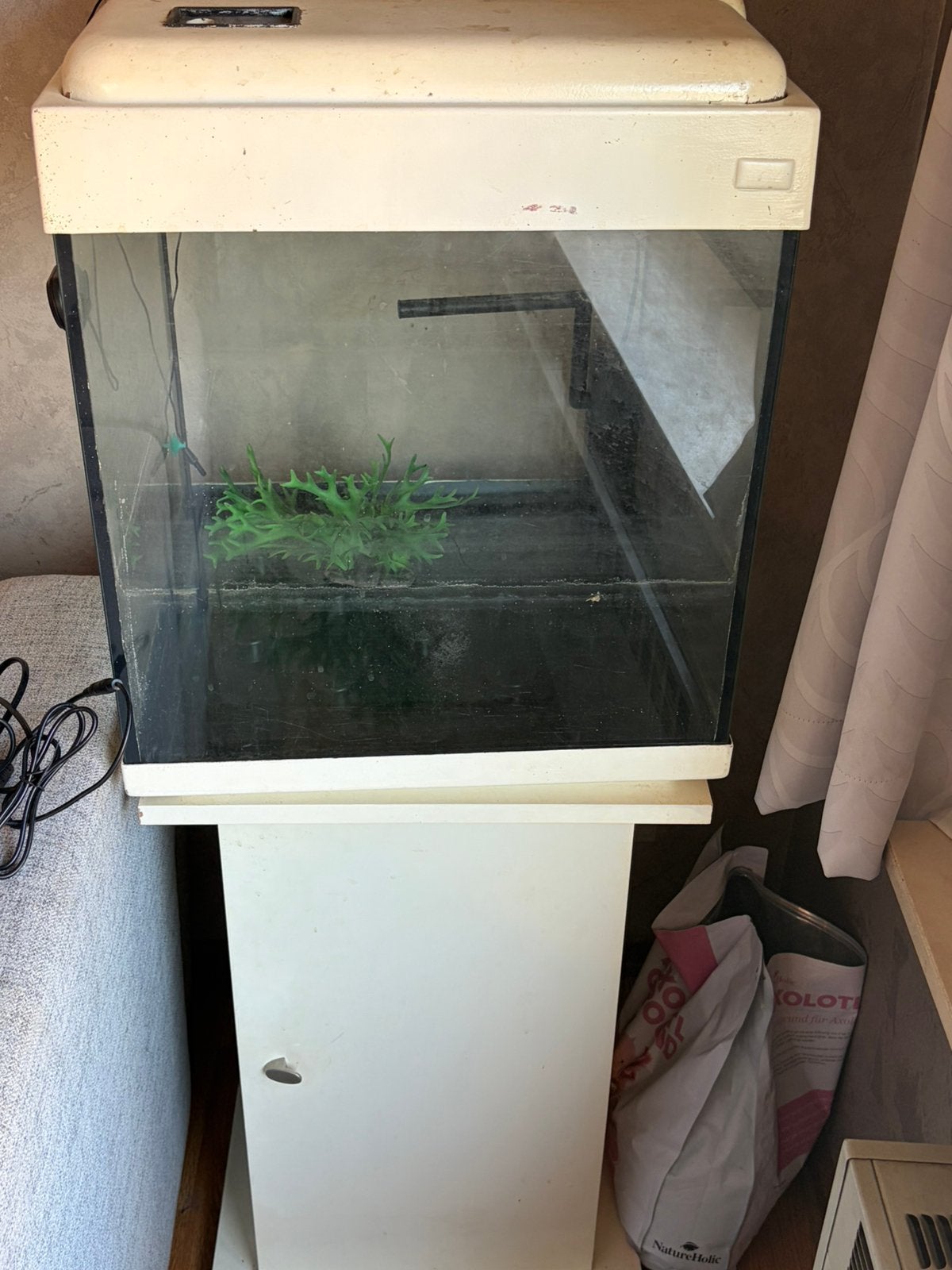 Aquarium 80l, Dieren en Toebehoren, Vissen | Aquaria en Toebehoren, Ophalen, Pomp, Gebruikt
