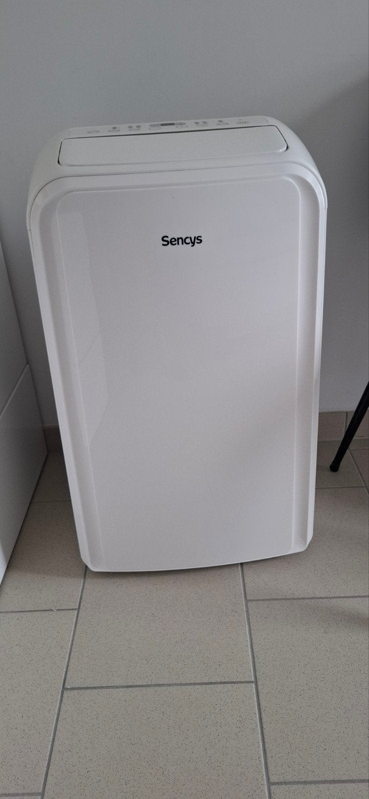 Climatisation mobile de marque Sencys 12000 BTU., Electroménager, Climatiseurs, Comme neuf, Climatiseur mobile, 60 à 100 m³, 3 vitesses ou plus