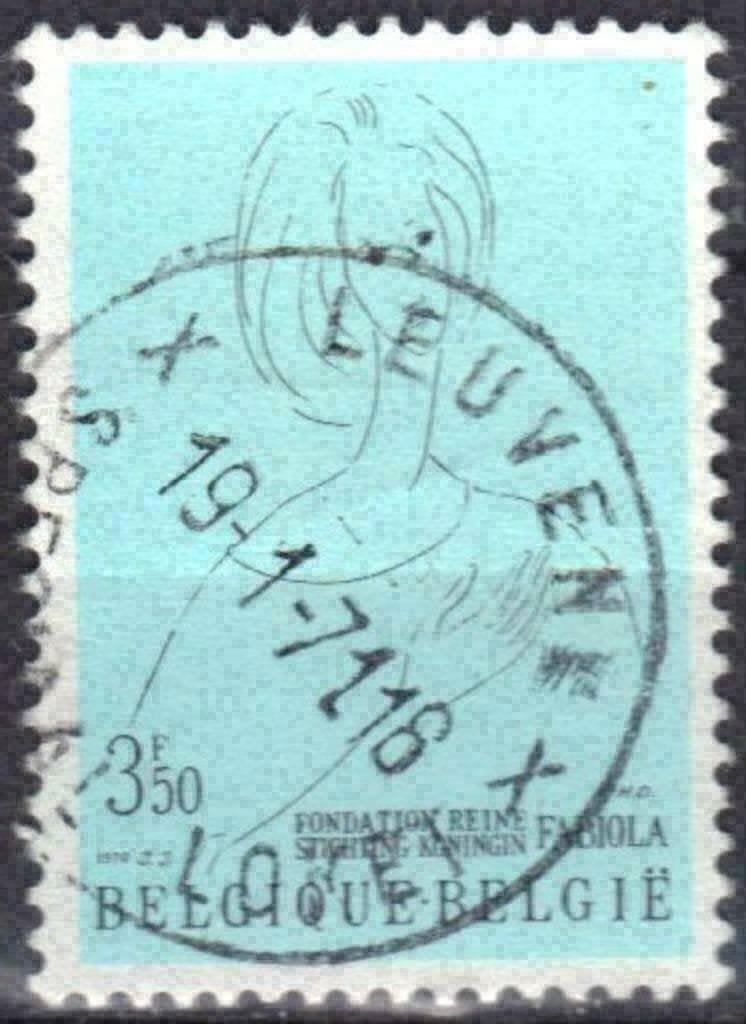 Belgique 1970 - Yvert/OBP 1546 - Fondation Reine Fabio (ST), Timbres & Monnaies, Timbres | Europe | Belgique, Envoi, Affranchi