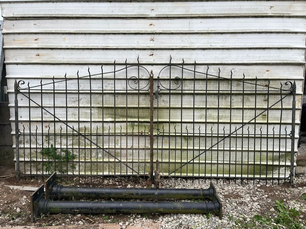 smeedwerk ijzerenpoort, Doe-het-zelf en Bouw, Ophalen, Gebruikt, IJzer