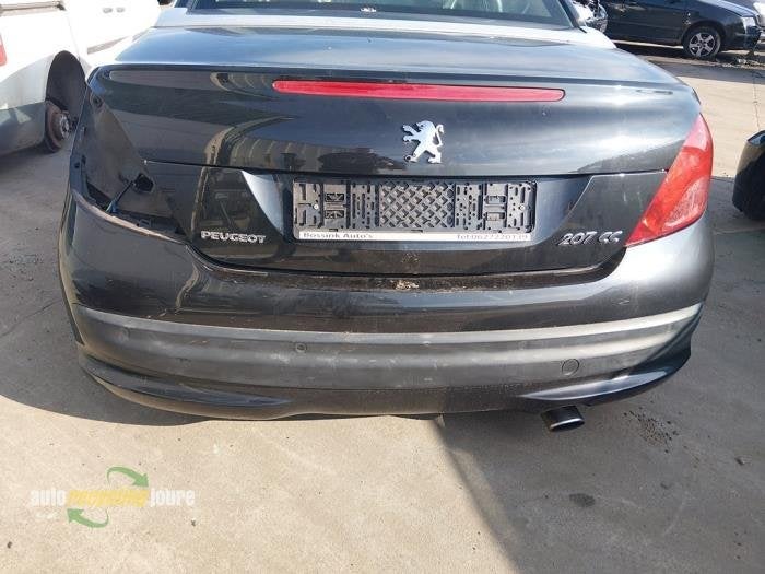 Achterbumper van een Peugeot 207, Gebruikt, -, -, Bumper