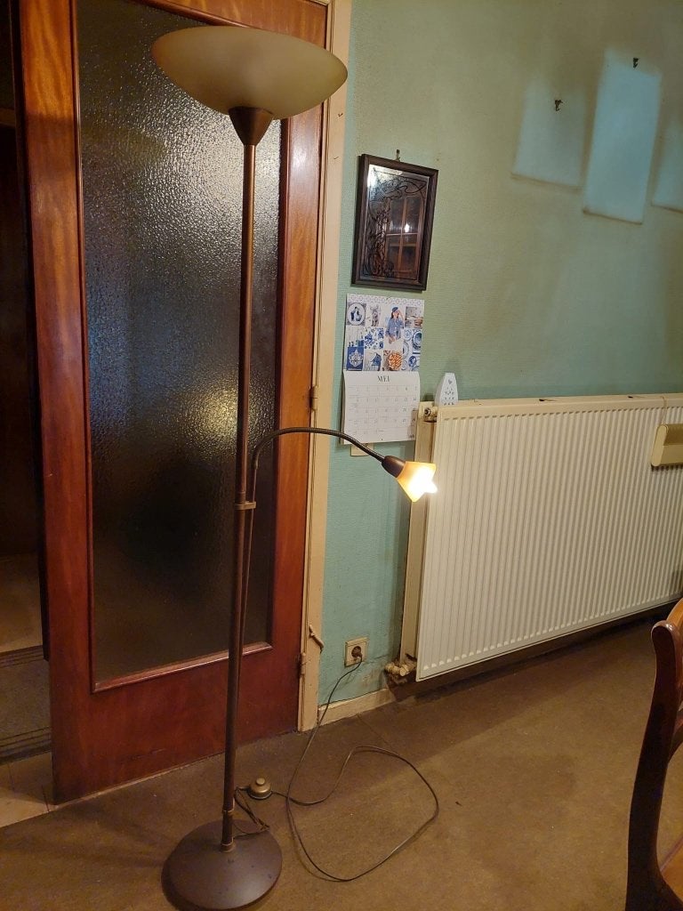 Lampe sur pied avec lampe de lecture intégrée, Enlèvement, Utilisé, 100 à 150 cm