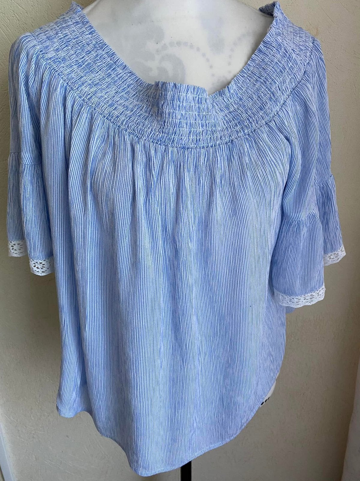 Blouse Clockhouse style col bardot taille 42, Vêtements | Femmes, Blouses & Tuniques, Enlèvement ou Envoi, Comme neuf