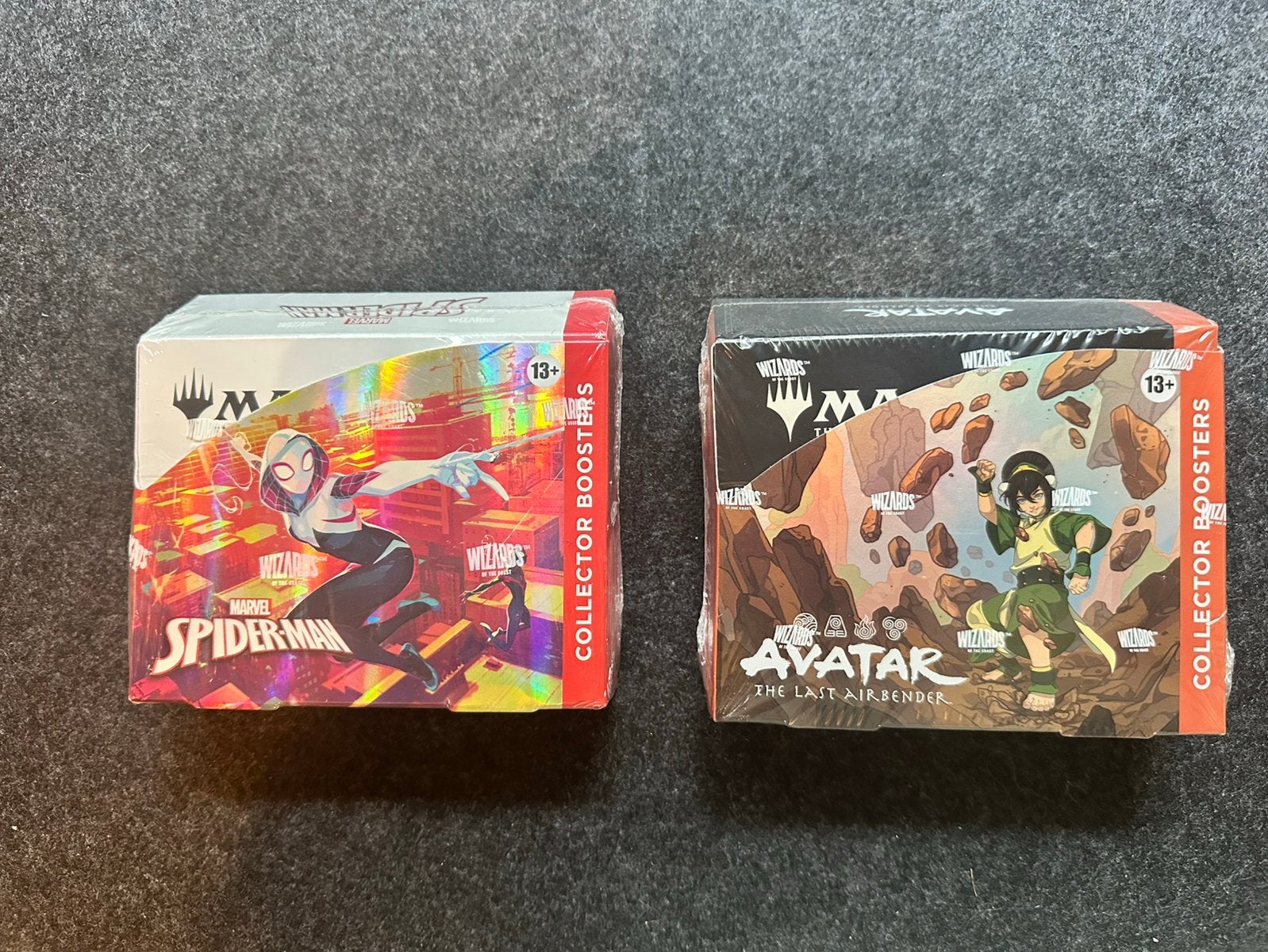 MTG spiderman & avatar collector box, Ophalen, Zo goed als nieuw