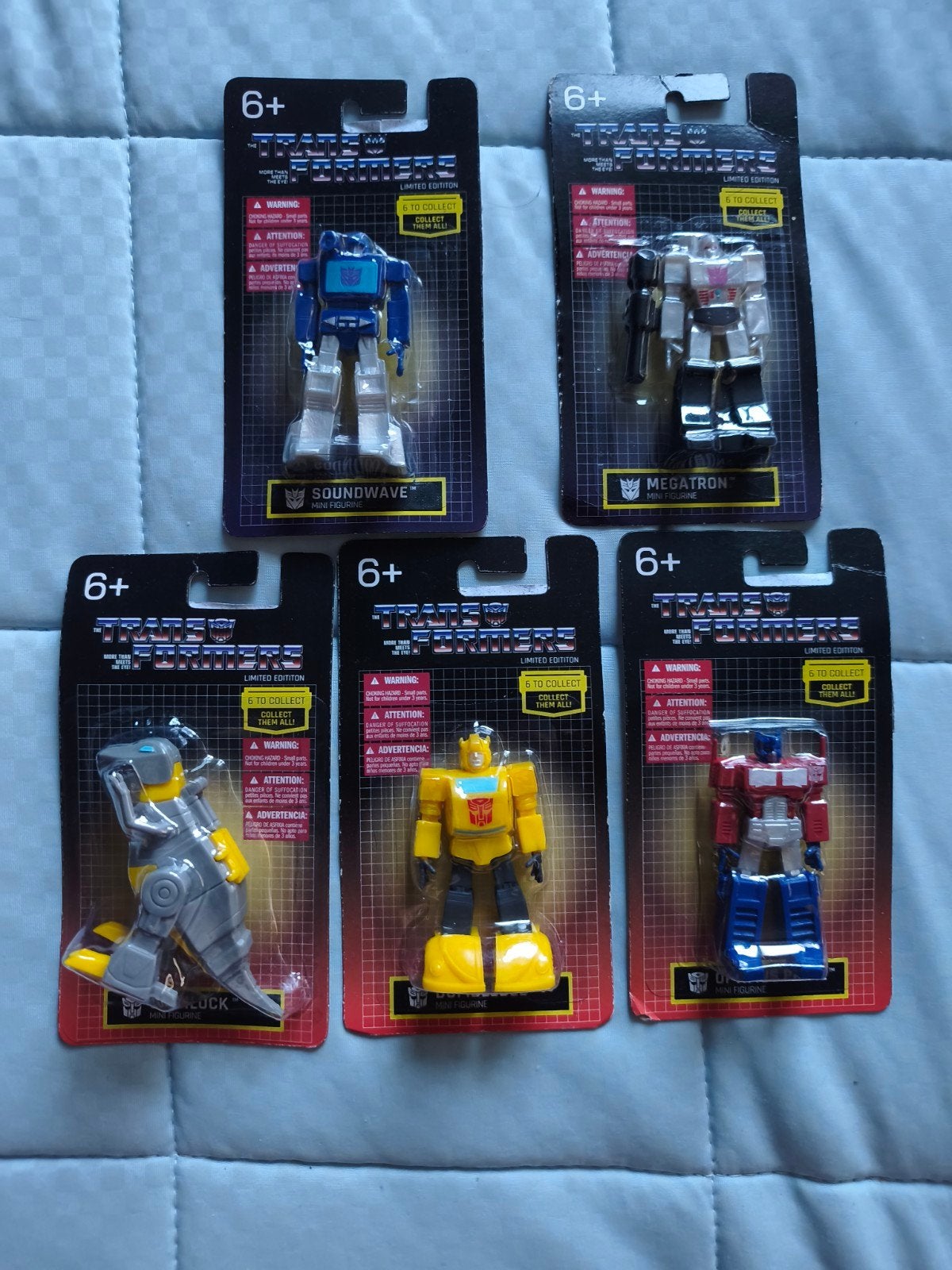 Limited Edition Hasbro mini Transformer figures, Collections, Transformers, Enlèvement ou Envoi