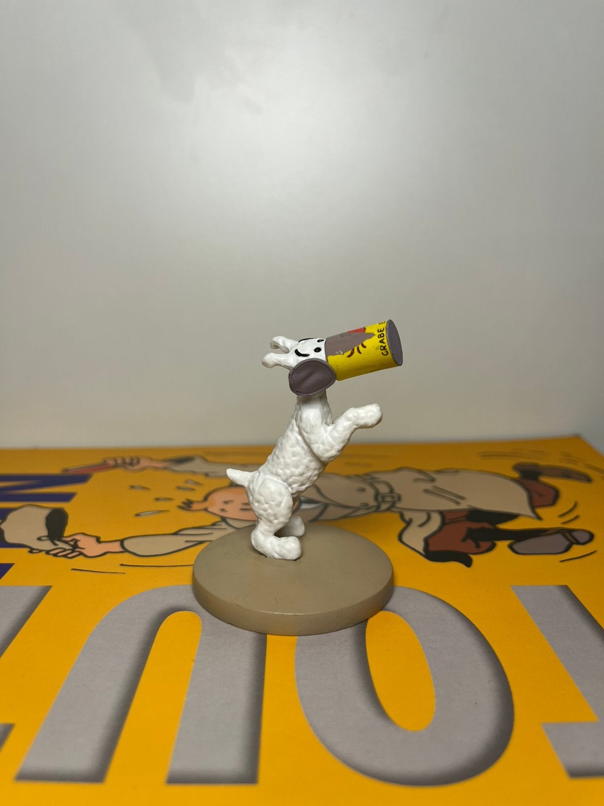 Milou coince dans la boîte de conserve, Enlèvement ou Envoi, Tintin, Comme neuf, Statue ou Figurine