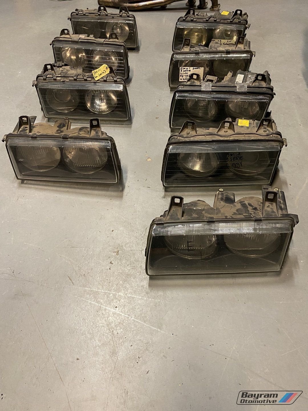 Bmw E36 koplamp coupe sedan cabrio Zkw hella bosch 3-serie m, Gebruikt, -, -, Ophalen of Verzenden