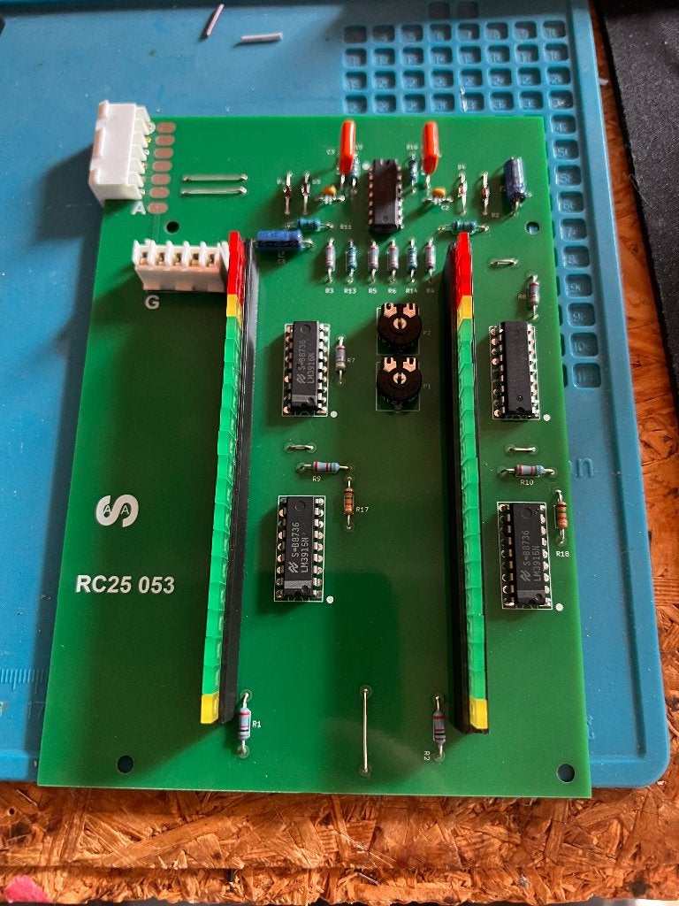 Rodec mx180, mx18,mx240... VU-meter RC25053, Muziek en Instrumenten, Mengpanelen, Ophalen of Verzenden, Nieuw, 5 tot 10 kanalen