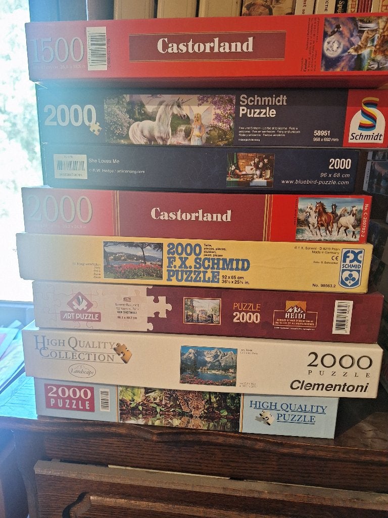 puzzels, Ophalen, Meer dan 50 stukjes, Zo goed als nieuw