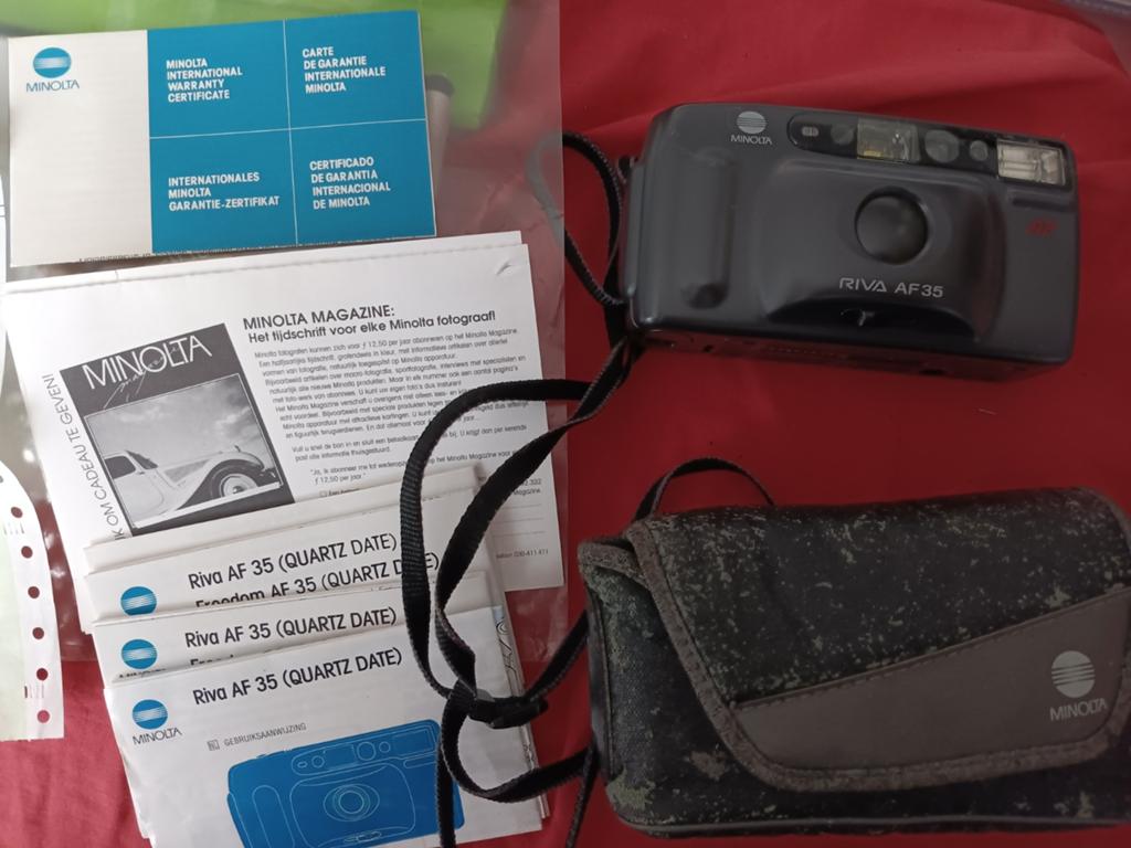 Minolta riva af35, Ophalen