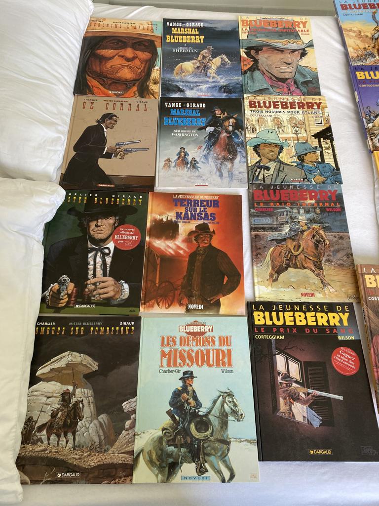 Différent Album BD Blueberry, Meerdere stripboeken, Ophalen, Zo goed als nieuw, Corteggiani - Nawa