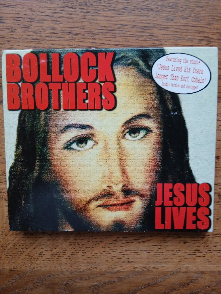 CD The Bollock Brothers : Jesus Lives, Ophalen