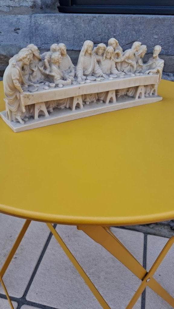 statue de jésus la table des douze, Enlèvement
