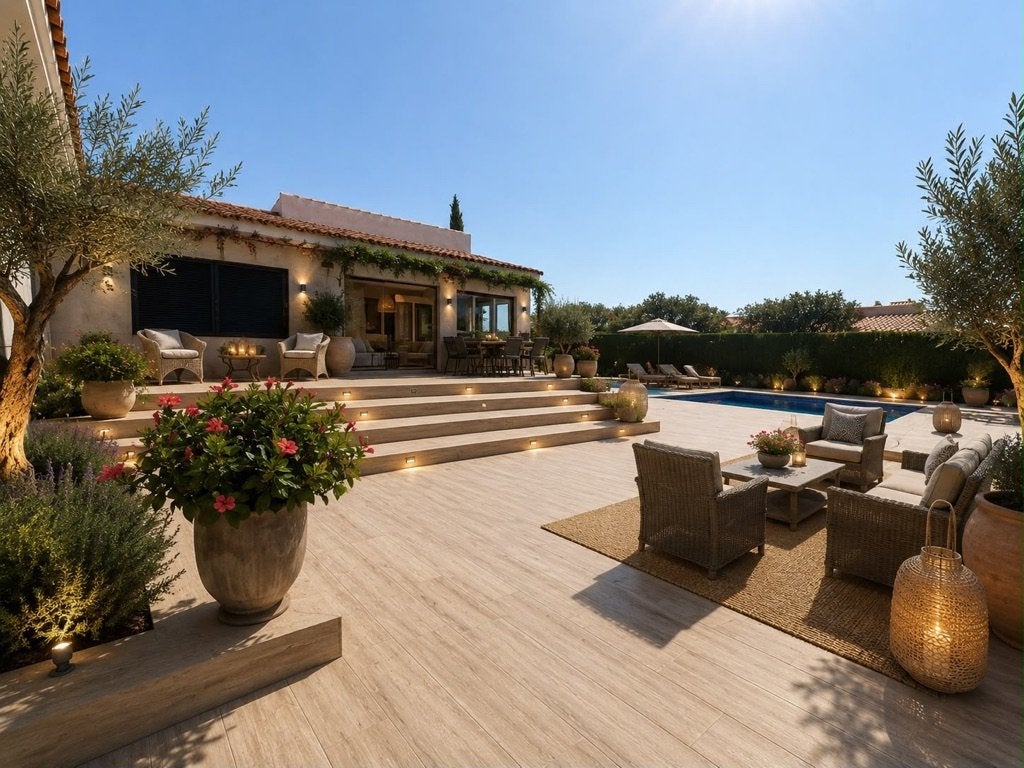 Villa méditerranéenne de plain-pied avec intimité, Immo, Étranger, Maison d'habitation, Espagne, Campagne