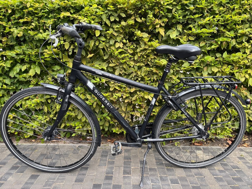 Fiets zoekt kotstudent - Gudereit Comfort 7.0, Gebruikt, Velgrem, Versnellingen, 49 tot 53 cm