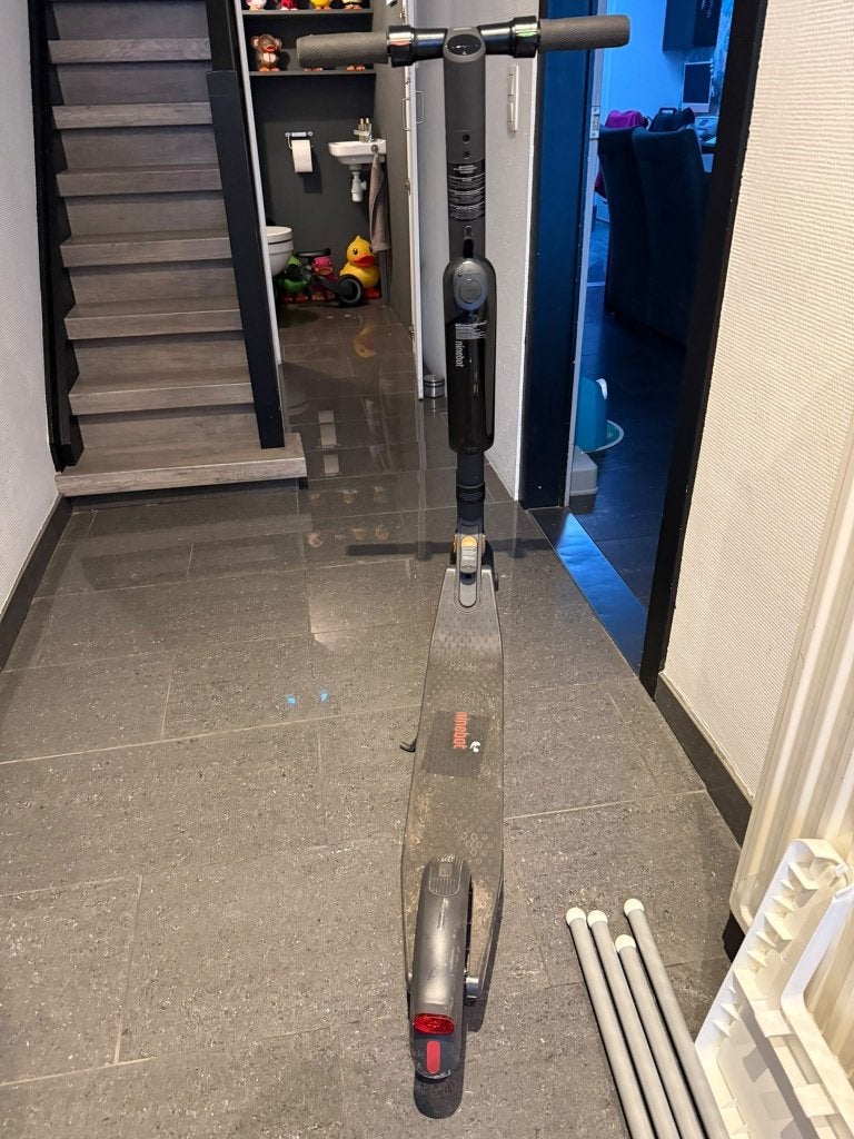 Elektrische step, Fietsen en Brommers, Ophalen, Gebruikt, Elektrische step (E-scooter), Ninebot