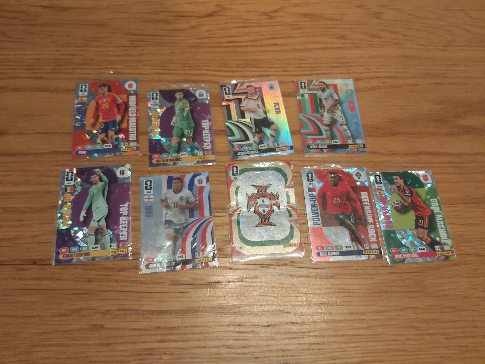 Panini FIFA World Cup Adrenalyn XL - Set van 9 speciale kaar, Enlèvement ou Envoi, Comme neuf, Plusieurs images