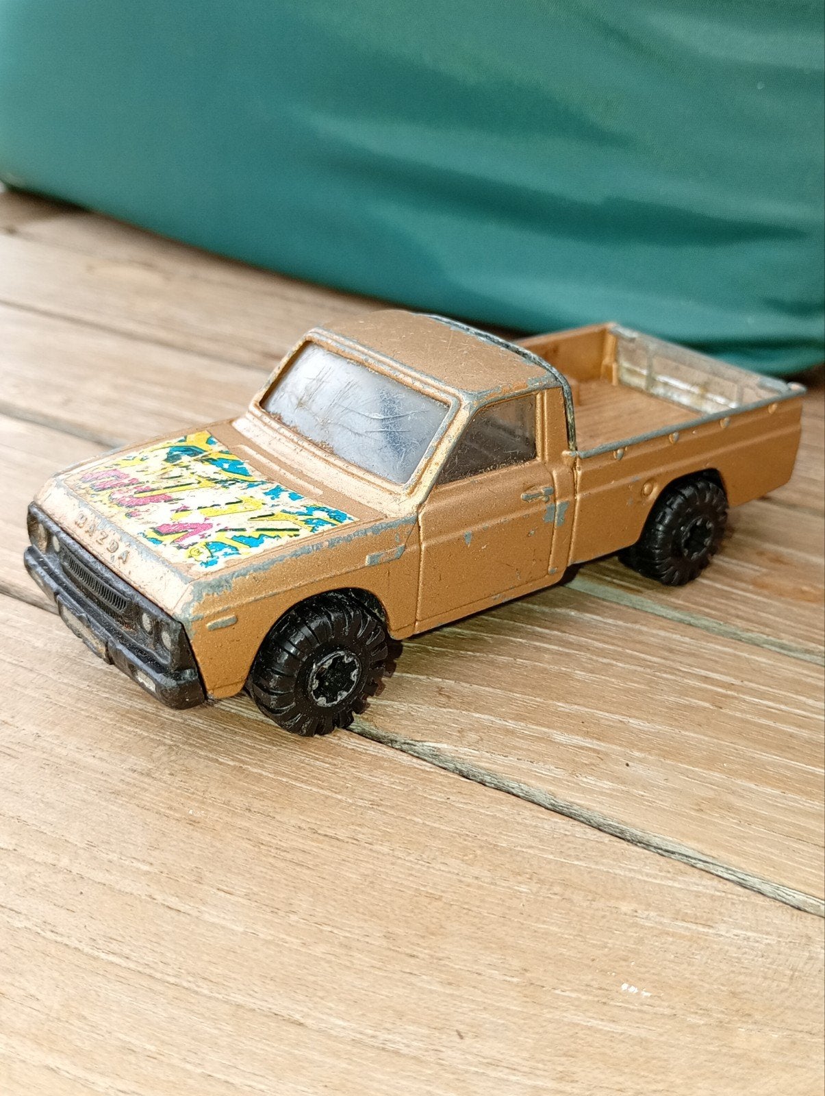 Vintage Corgi Mazda B1600 pick up, Enlèvement ou Envoi, Utilisé, Voiture