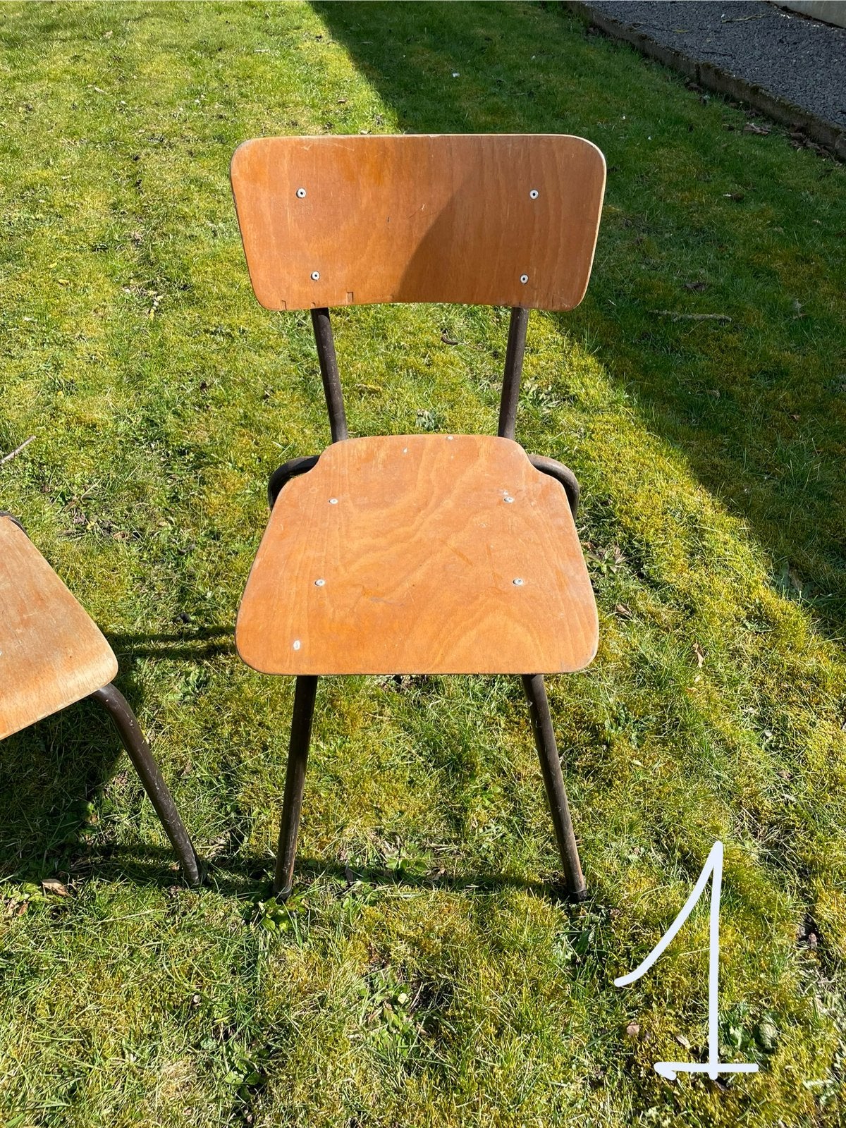 Schoolstoel, Antiek en Kunst, Ophalen