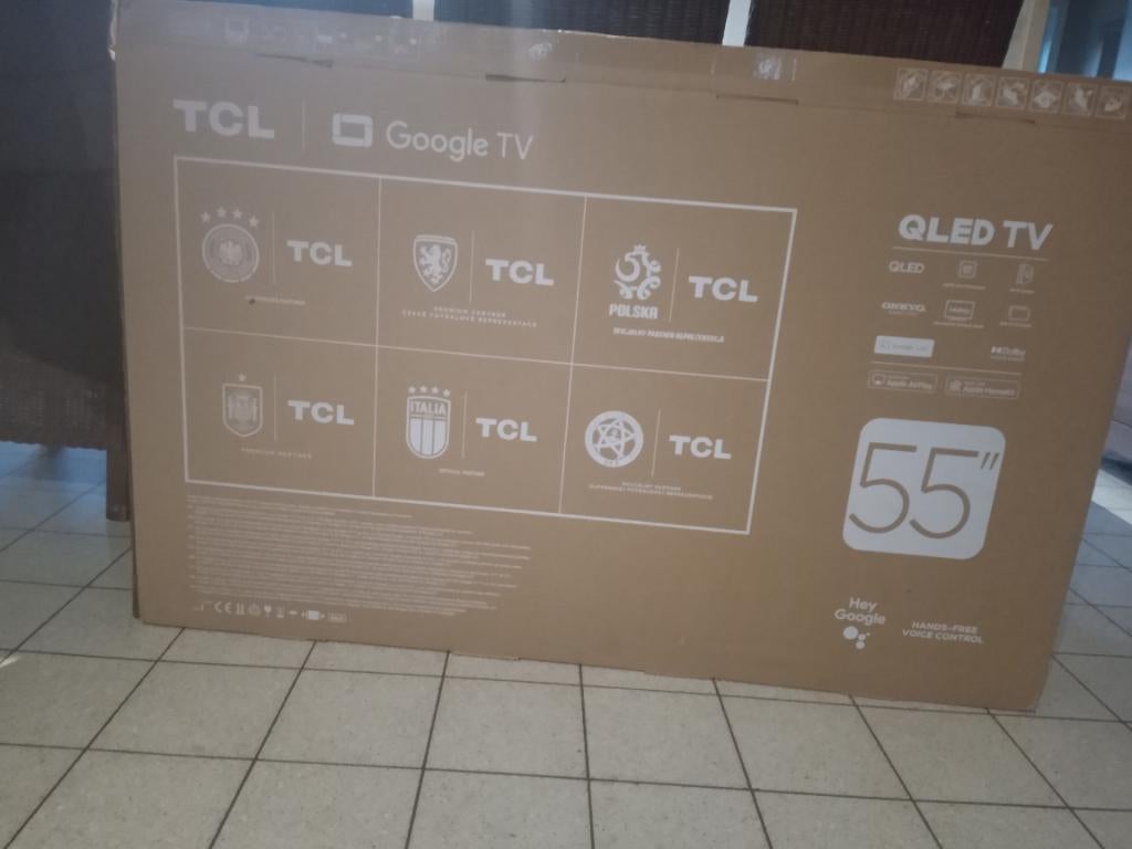 Tcl 55 inch tv te koop, Enlèvement ou Envoi, QLED