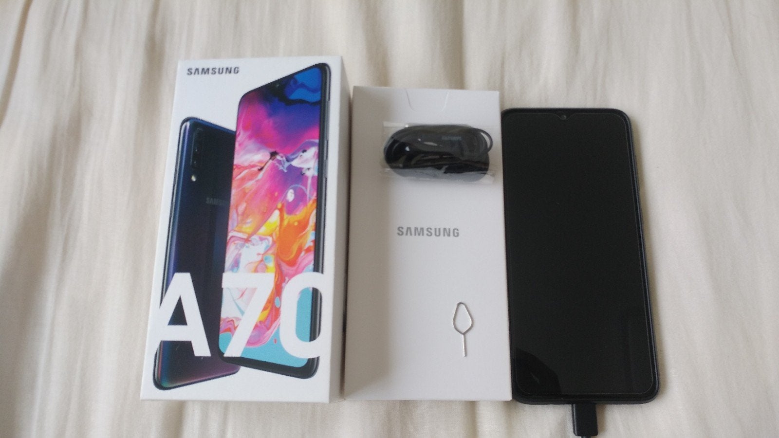 Samsung Galaxy A70 128GB 6GB RAM BATTERIJ NIEUW DUAL SIM, 128 GB, Ophalen of Verzenden, Android OS