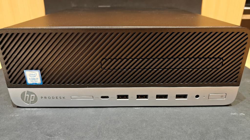 HP prodesk 600 G4 i7 + 32gb + 256 SSD, Neuf, 512 GB, HP, SSD