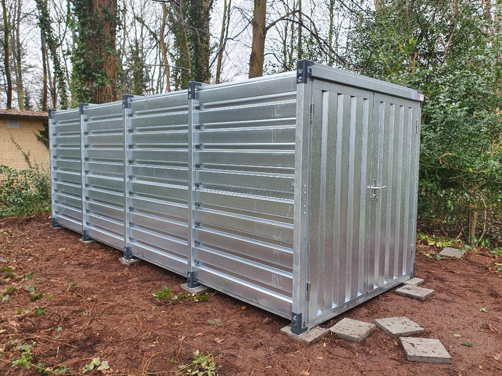 demontabele opslagcontainer 6 meter, Doe-het-zelf en Bouw, Containers, Ophalen of Verzenden