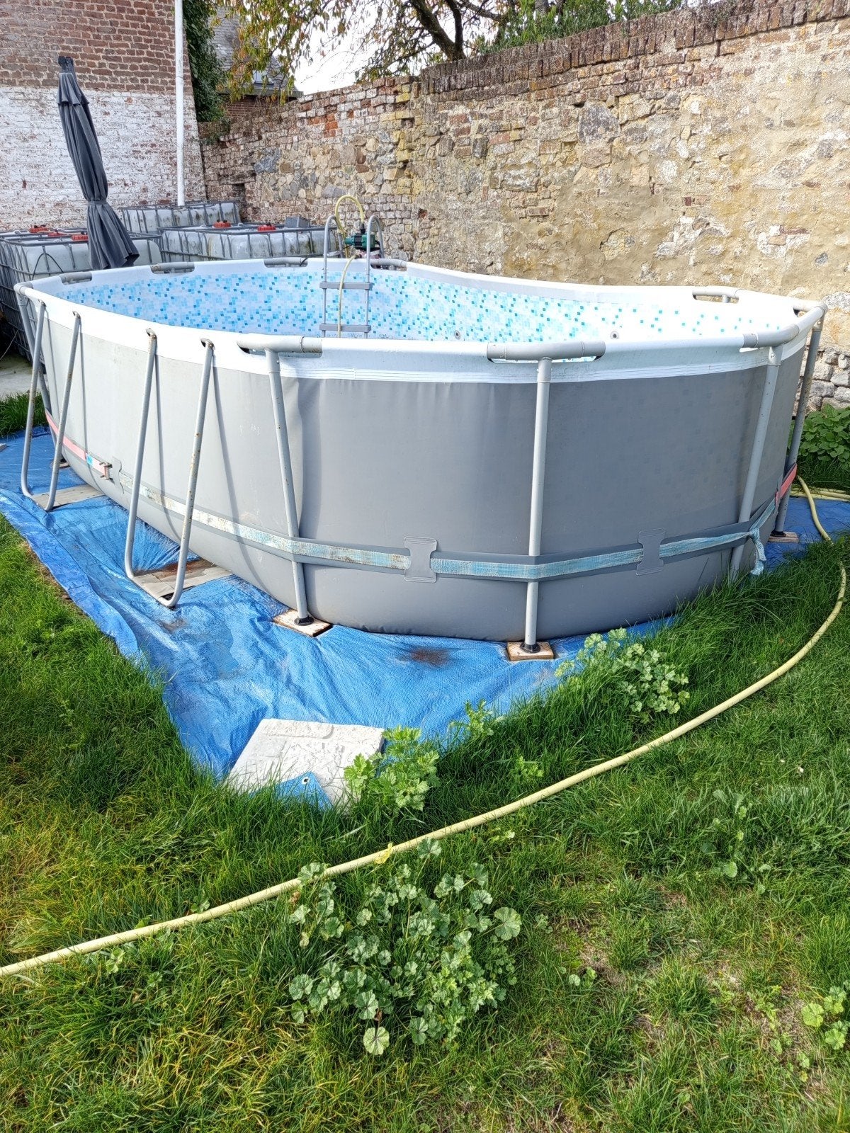 piscine rectangulaire Bestway, Jardin & Terrasse, Enlèvement, Rectangulaire