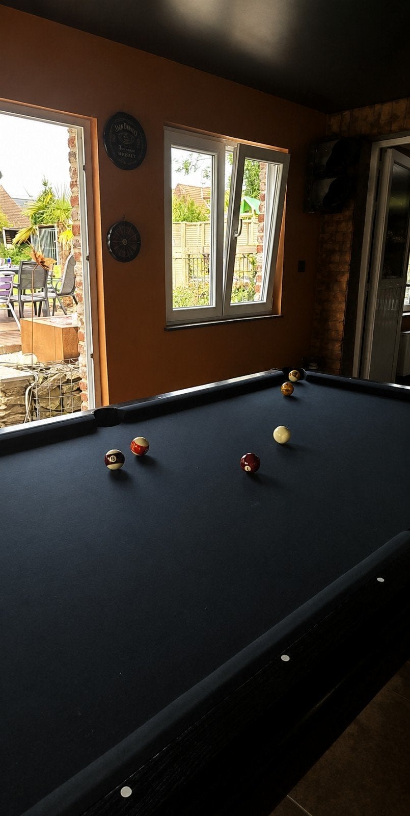 billard américain, Ophalen, Gebruikt, Biljarttafel