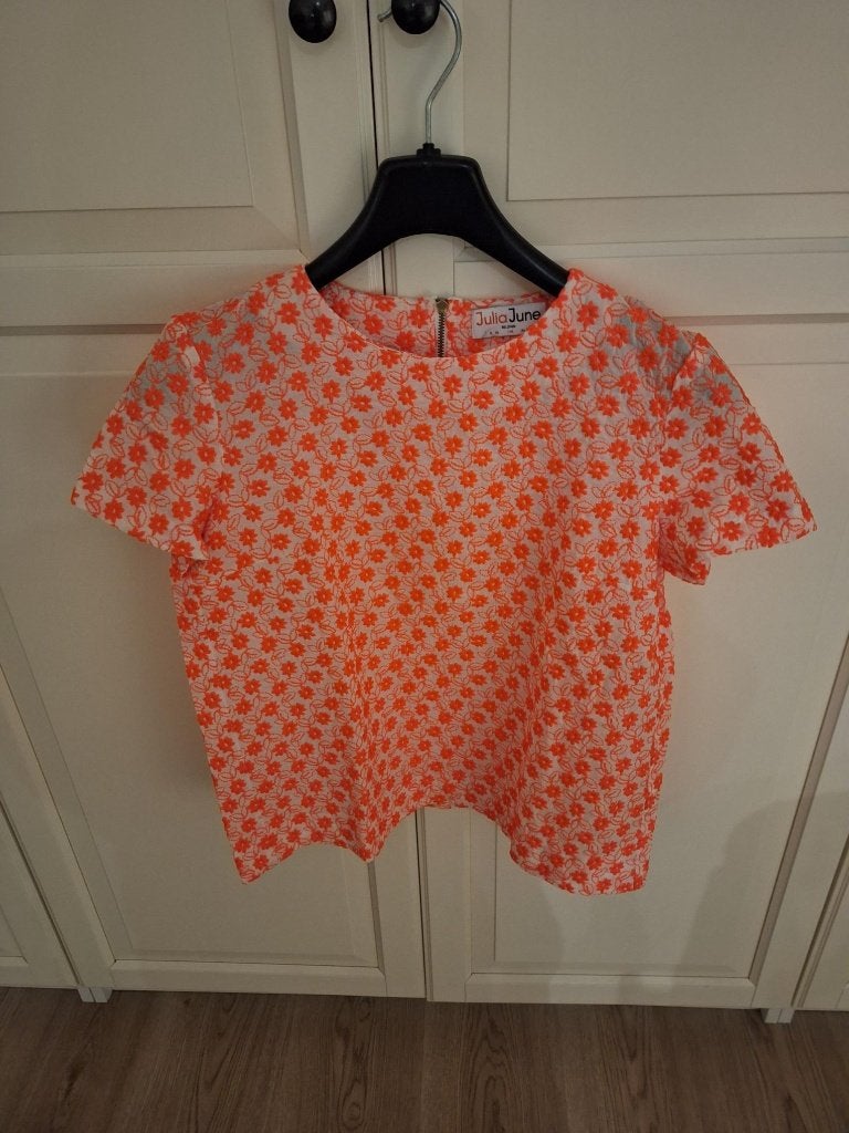 Prachtig bloesje Julia June, NIEUW, Maat 38/40 (M), Julia JUne, Nieuw, Oranje