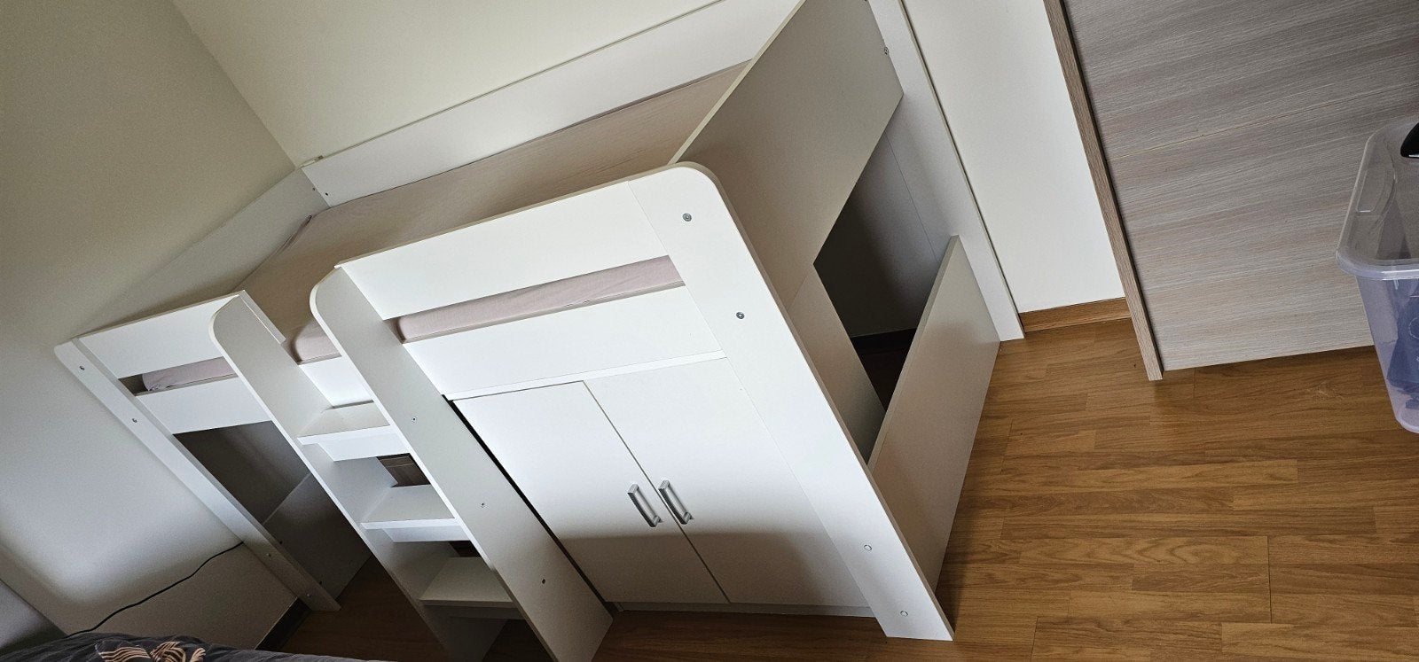 Hoogslaper half hoog,kinderbed is geen ikea bed, Kinderen en Baby's, Ophalen, Nieuw, Hoogslaper