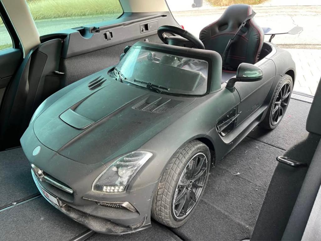 Mercedes kinderauto – stuur defect – project/herstel, Ophalen, Gebruikt