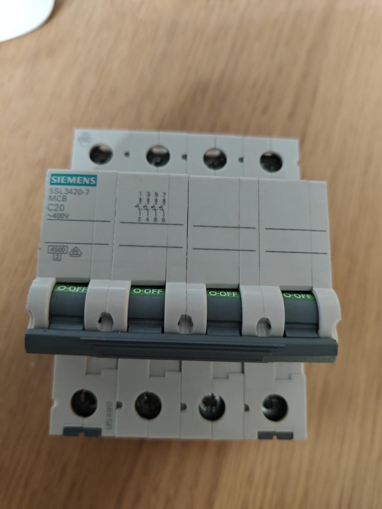 Zekering 400v, Ophalen