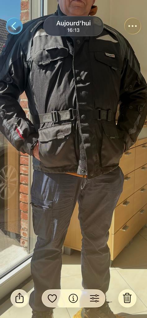 Veste moto, Enlèvement ou Envoi, Neuf, avec ticket, Hommes, Autres types