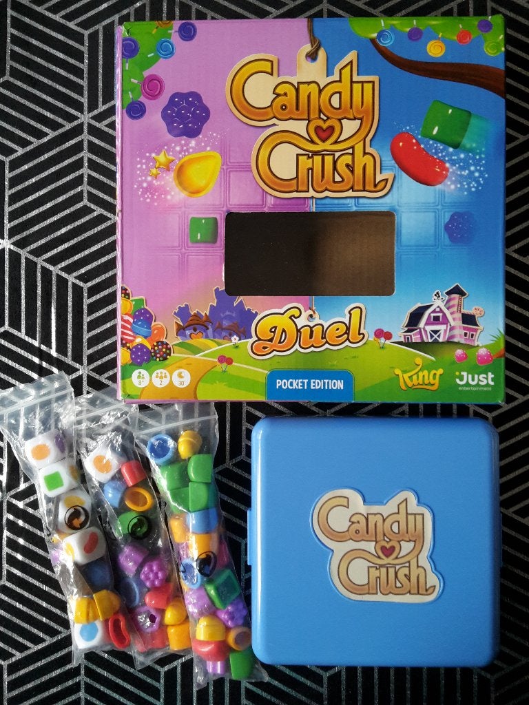 Nieuw spel Candy Crush Duel, pocket versie, + 1 gratis promo, Hobby en Vrije tijd, Een of twee spelers, Ophalen of Verzenden, Zo goed als nieuw