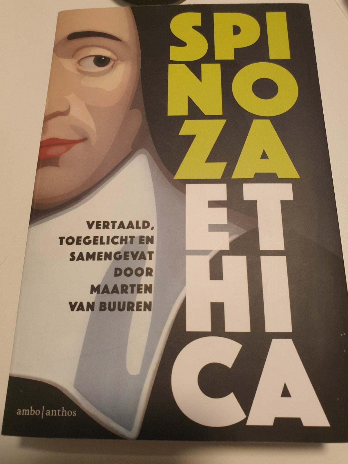 Baruch de Spinoza - Ethica  Toegelicht dr Maarten van Buuren, Boeken, Baruch de Spinoza, Ophalen of Verzenden, Zo goed als nieuw