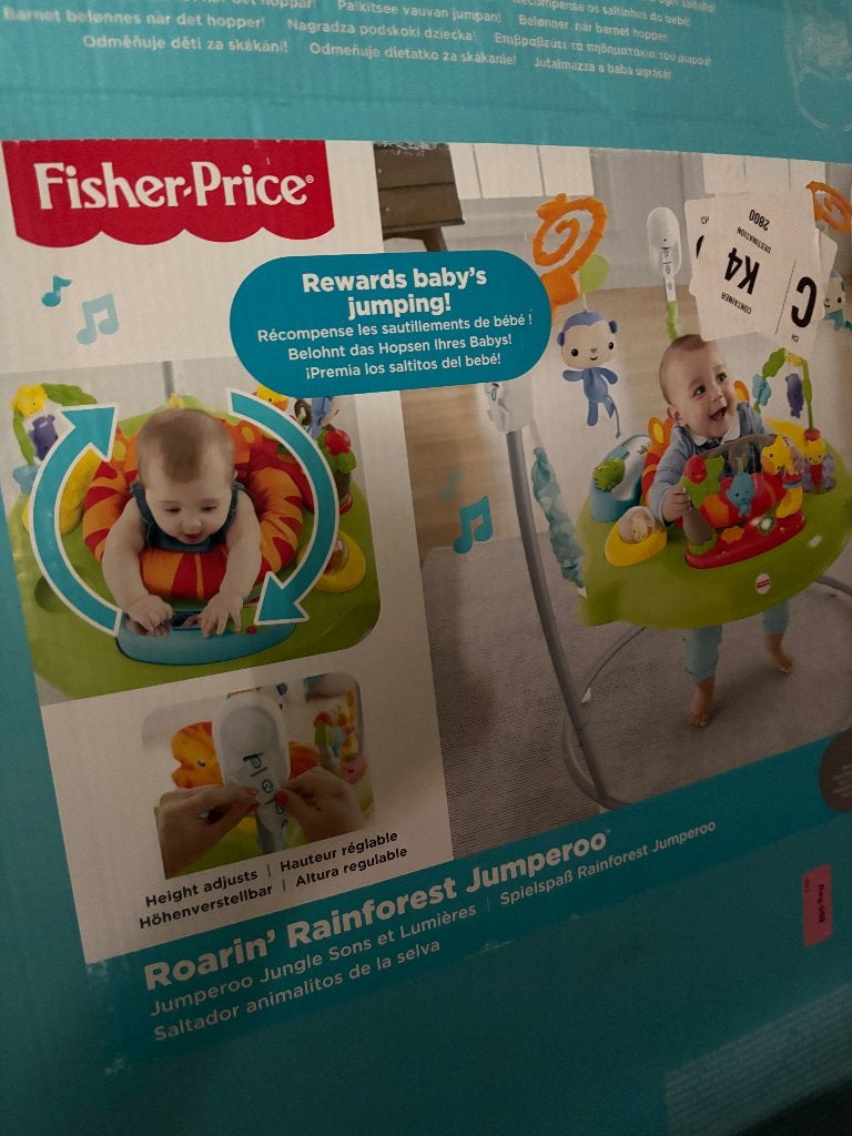 Fisherprice Jumperoo, Enfants & Bébés, Relax bébé, Utilisé, Fisher-Price, Enlèvement